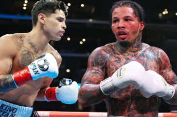 Фотография к новости: Мощным нокаутом завершился бой двух непобеждённых боксёров в Лас-Вегасе