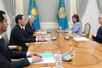 Фотография к новости: Касым-Жомарт Токаев принял новых заместителей председателя АНК