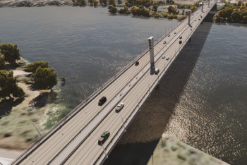 Фотография к новости: Как будет выглядеть уникальный мост через Иртыш за 39 млрд тенге