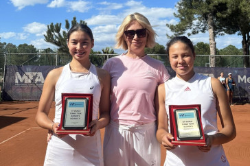 Фотография к новости: Казахстанские теннисисты стали финалистами в Италии и Турции