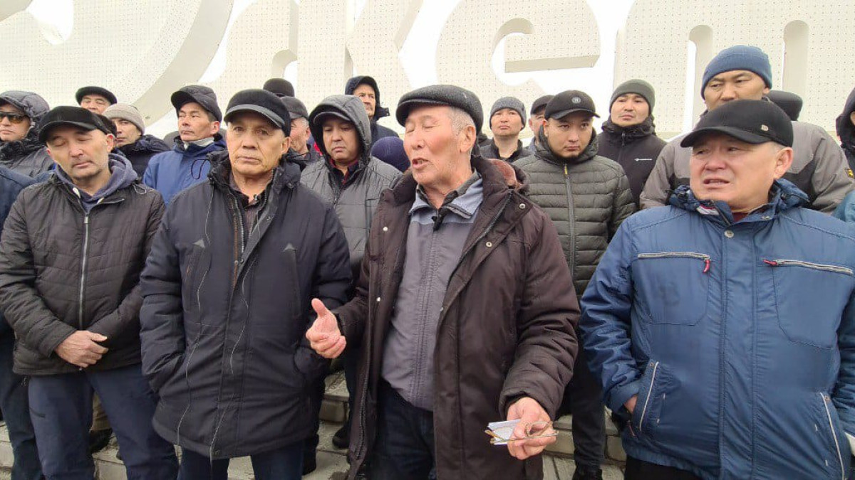  жители села Маралды