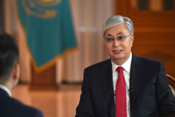 Фотография к новости: Китайский телеканал покажет интервью с Токаевым