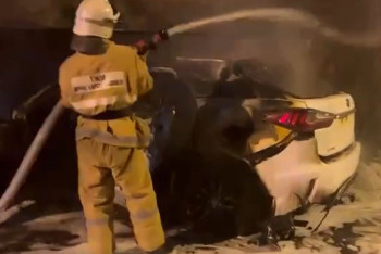 Фотография к новости: Подозреваемый в поджоге авто известного журналиста задержан в Атырауской области