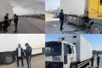 Фотография к новости: 20 водителей оштрафовали за день в Жамбылской области за дополнительные бензобаки