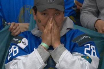 Фотография к новости: Сборная Казахстана потерпела разгромное поражение от Латвии на ЧМ-2023