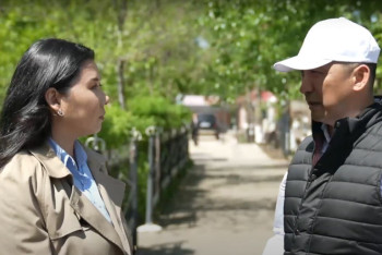 Фотография к новости: Прогулка по столице с акимом района Алматы. Видеорепортаж