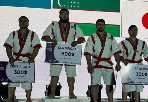 Фотография к новости: Спортсмен из Мангистау стал чемпионом Азии по қазақ күресі