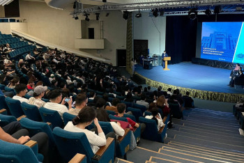 Фотография к новости: Судьи Конституционного суда прочитали лекции в вузах Алматы