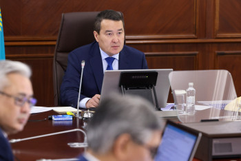 Фотография к новости: Премьер потребовал устранить все нарушения на рынке "Алтын Орда"