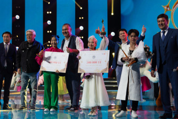 Фотография к новости: В Алматы прошёл первый в истории конкурс "Жас канат - Балалар"