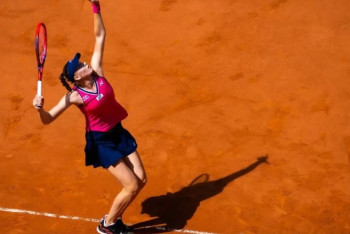 Фотография к новости: Экипировка Елены Рыбакиной вошла в топ на "Ролан Гаррос"