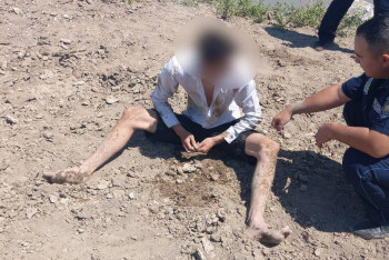 Фотография к новости: Тонувшего студента вытащили из воды полицейские в Кызылординской области