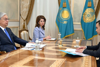 Фотография к новости: Токаев принял в Акорде омбудсмена по правам человека