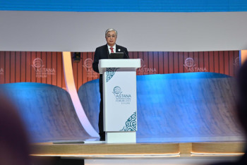 Фотография к новости: "Глобальная система должна работать для всех, а не для избранных" - Токаев открыл Форум "Астана"