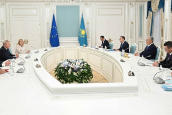 Фотография к новости: Казахстан готов увеличивать экспорт сельхозпродукции в ЕС - Токаев