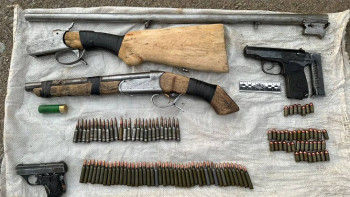 Фотография к новости: Похищенное в ходе январских событий оружие нашли в Жетісу