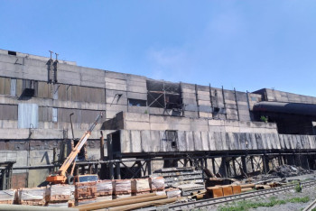 Фотография к новости: Крыша рухнула на котёл на ТЭЦ в Экибастузе