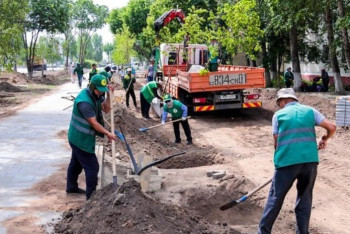 Фотография к новости: Более 150 дворов и общественных пространств благоустроят в этом году в Астане