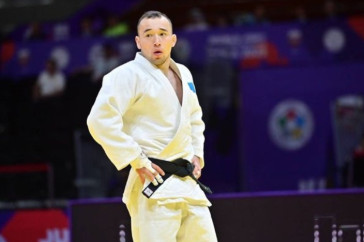 Фотография к новости: Абылайхан Жубаназар завоевал бронзу Grand Slam по дзюдо в Монголии