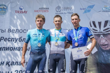 Фотография к новости: Велогонщик Алексей Луценко стал национальным чемпионом Казахстана
