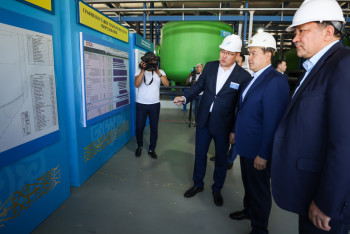 Фотография к новости: Правительство выделит 5 млрд тенге для завершения модернизации опреснительного завода "Каспий"