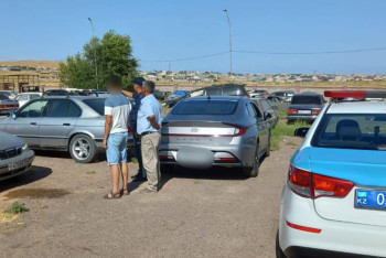 Фотография к новости: Подросток разъезжал на автомашине отца в Сарыагаше и неоднократно нарушил ПДД