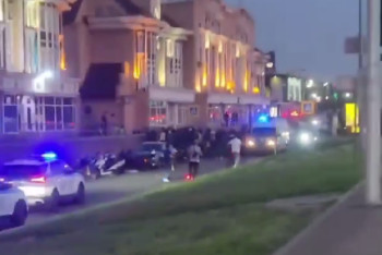 Фотография к новости: Недовольны условиями труда: курьеры "Яндекса" вышли на митинг в Астане