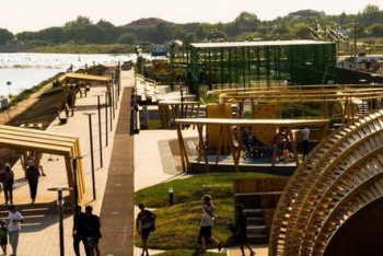 Фотография к новости: Новая набережная появилась в Астане