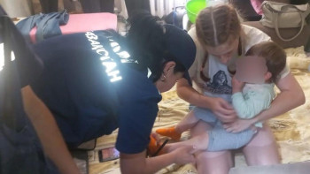 Фотография к новости: В Уральске ребёнок застрял в барабане стиральной машины