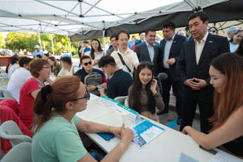 Фотография к новости: "Очень важно, чтобы молодые люди могли найти достойную работу" - Кошанов