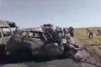 Фотография к новости: Страшное ДТП в Туркестанской области: погибли 9 человек