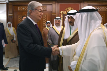 Фотография к новости: Токаев отметил важность укрепления связей с Кувейтом