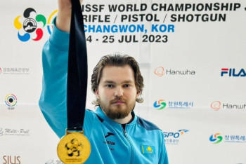 Фотография к новости: Казахстанец выиграл чемпионат мира по пулевой стрельбе