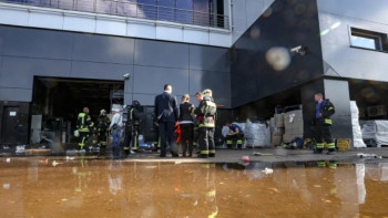 Фотография к новости: В затопленном кипятком торговом центре в Москве нашли тела четверых погибших