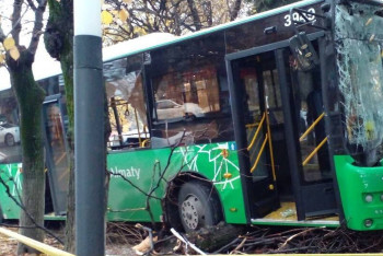 Фотография к новости: Водитель автобуса осужден на 2,5 года по резонансному делу в Алматы