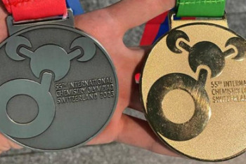 Фотография к новости: Казахстанские школьники выиграли четыре медали на международной олимпиаде по химии