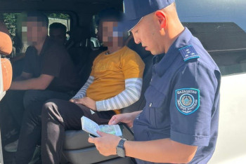 Фотография к новости: Пять иностранцев незаконно пересекли границу Казахстана