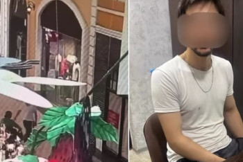 Фотография к новости: Пнувший девочку в ТРЦ Алматы иностранец арестован на два месяца