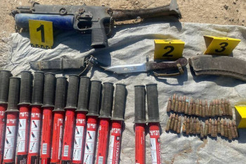 Фотография к новости: Похищенное во время кантара оружие обнаружили в Таразе