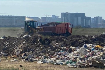 Фотография к новости: 56 стихийных свалок ликвидировали в Астане