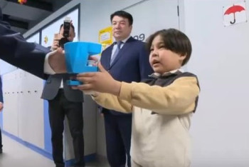 Фотография к новости: Школьник опоздал на встречу с Токаевым, причина умилила всех