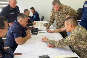 Фотография к новости: Как проходят поиски пятого пропавшего горняка в шахте "Казахстанская"