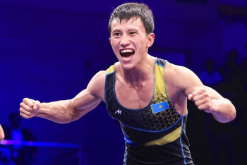 Фотография к новости: Казахстанец стал чемпионом мира по греко-римской борьбе