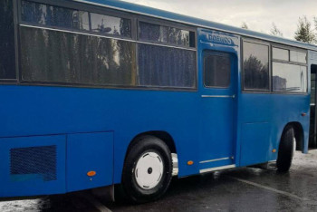 Фотография к новости: Автомобиль и автобус столкнулись в Актобе, погибла женщина