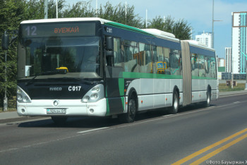 Фотография к новости: За проезд в автобусах Астаны можно будет платить пятью способами