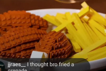 Фотография к новости: Новый тренд в соцсетях LEGO-кулинария набирает популярность