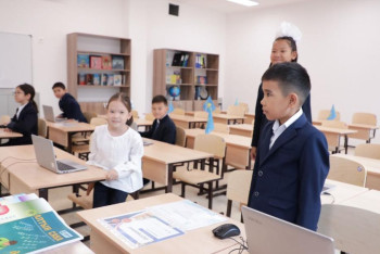 Фотография к новости: Четыре школы открыли в Астане