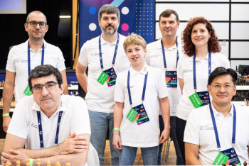 Фотография к новости: Дармен Садвакасов обыграл десятого шахматиста в мире