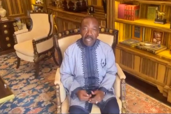 Фотография к новости: Президент Габона призывает мировую общественность "поднять шум"