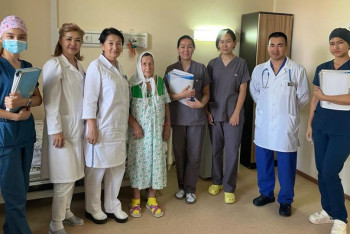 Фотография к новости: Врачи спасли 90-летнюю пациентку в Таразе